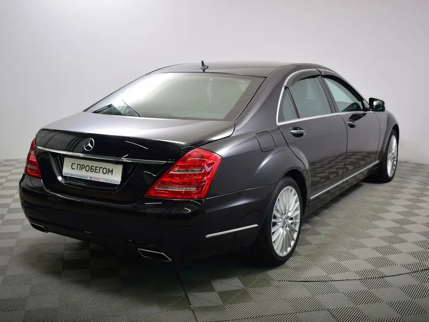 Дефлекторы Cobra Tuning с хромированным молдингом для окон Mercedes-Benz S-Класс W221 2005-2009 фото 4