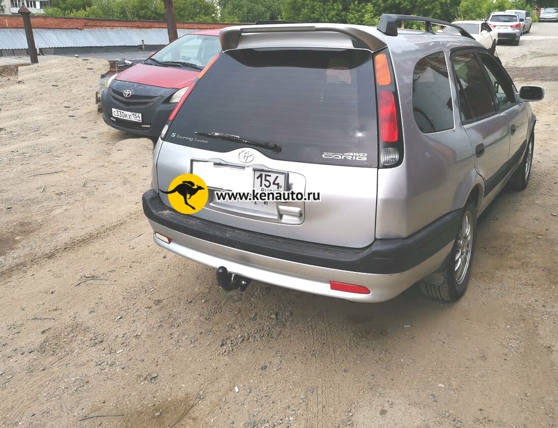Фаркоп Halty для Toyota Sprinter Carib E110 (Mk.III) 1995-2002 Шар А фото 6