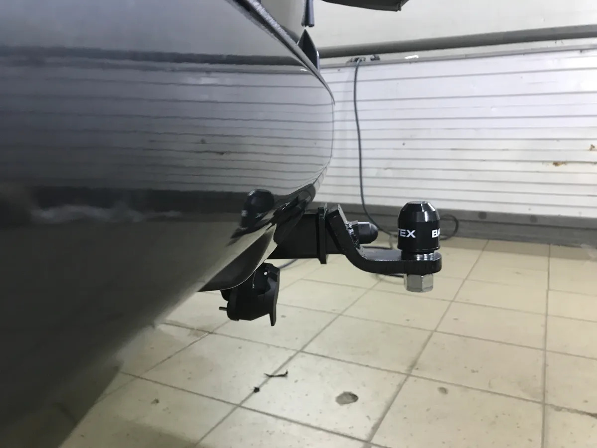 Быстросъёмный фаркоп TowRus для УАЗ Patriot 2015- Шар Е фото 5