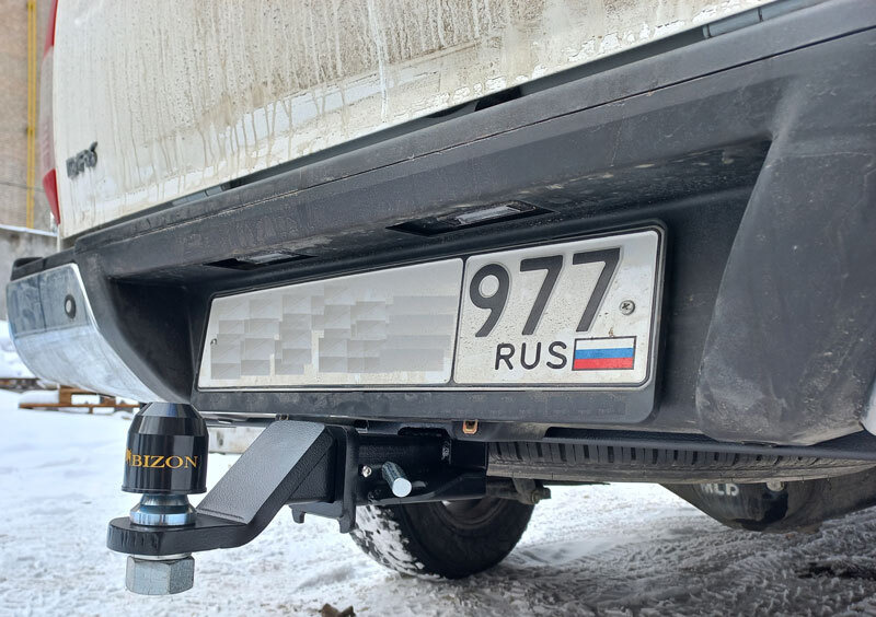 Быстросъёмный фаркоп Бизон для DongFeng DF6 (Mk.I) 2022- Шар Е фото 4