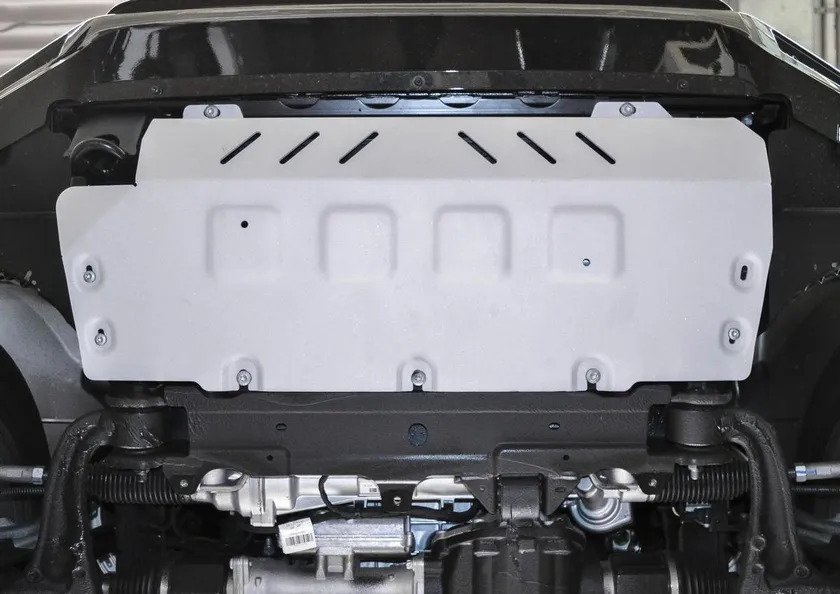 Защита алюминиевая Rival для радиатора Mercedes-Benz G-klasse W464 2018-2022 фото 2
