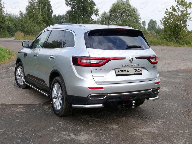 Быстросъёмный оцинкованный фаркоп ТСС для  Renault Koleos HZG (Mk.II) 2017-2020 Шар Е фото 3