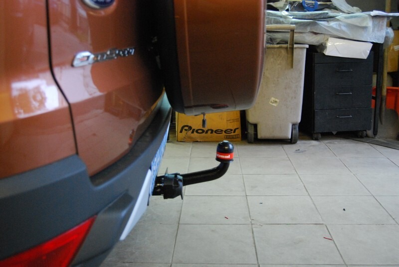 Фаркоп MOTODOR с оцинкованным шаром для Ford Ecosport 2WD/4WD (Mk.II)  2014-2019 фото 4