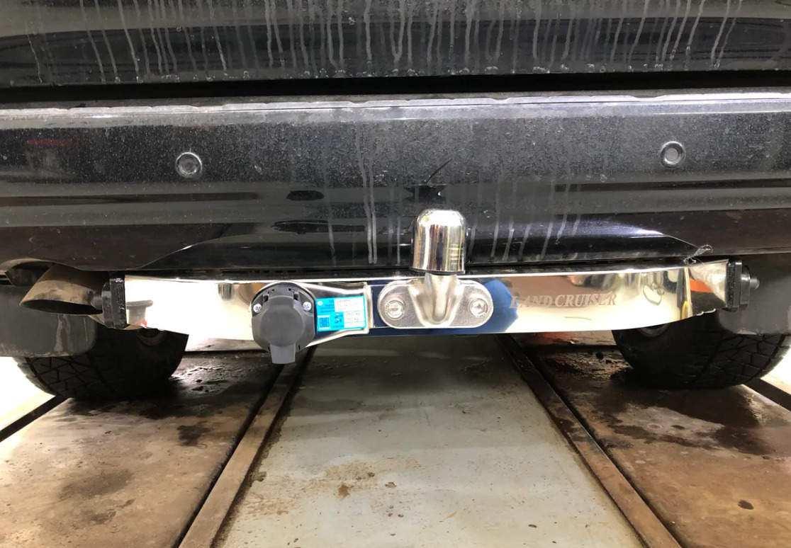 Фаркоп Baltex для Toyota Land Cruiser 200 (Mk.XI) 2007-2021/ Lexus LX (Mk. II, Mk.III) 2007-2022 шар F (нержавеющее покрытие) фото 4