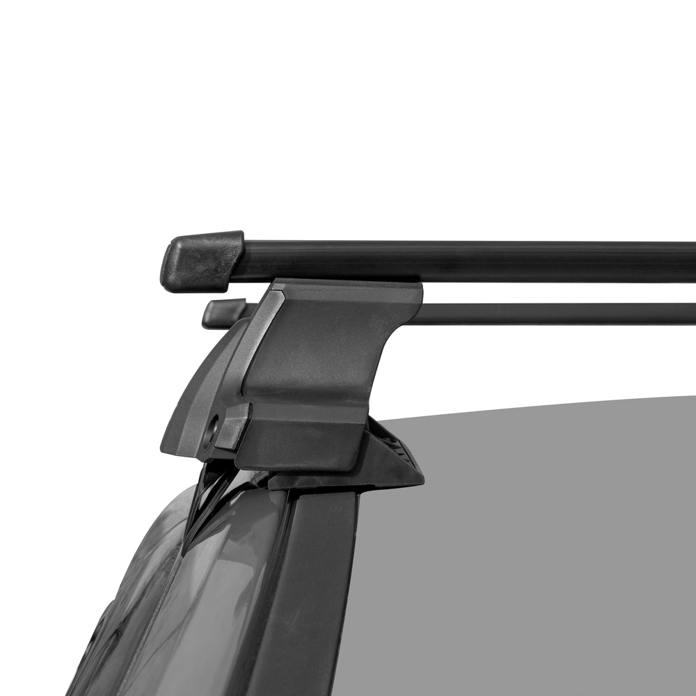 Багажник универсальный на гладкую крышу D-LUX прямоугольные дуги фото 4