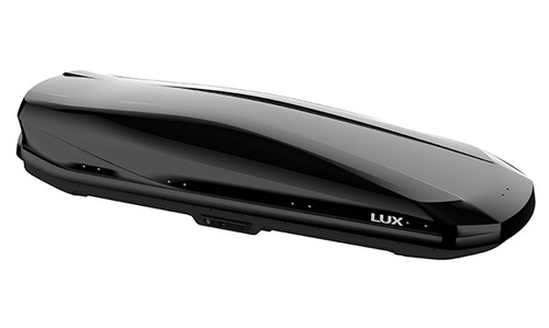Бокс на крышу Lux Irbis 206 черный глянцевый