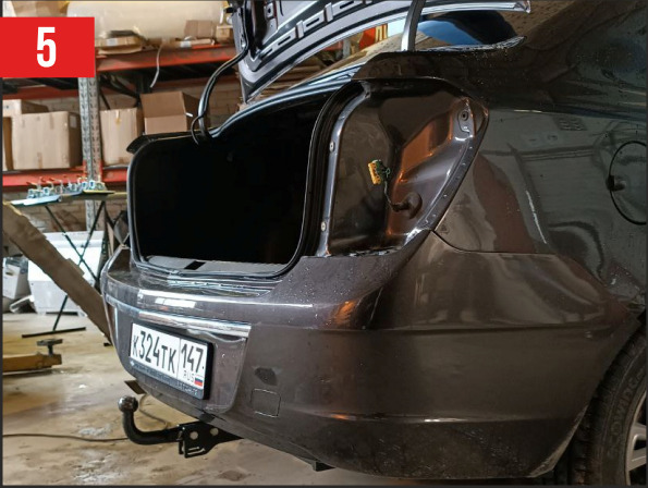 Фаркоп Sheriff для Chevrolet Cobalt (Mk.II) 2024- Шар А фото 4