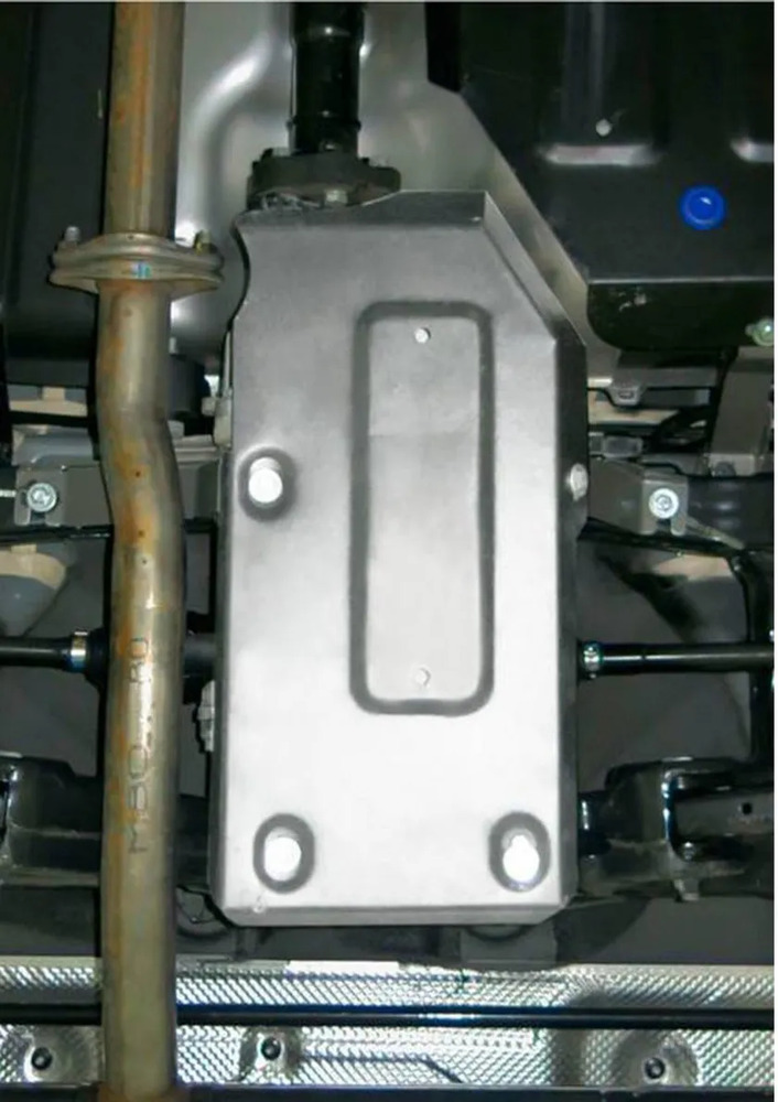 Защита алюминиевая Rival для редуктора Hyundai ix35 4WD 2010-2015 фото 2