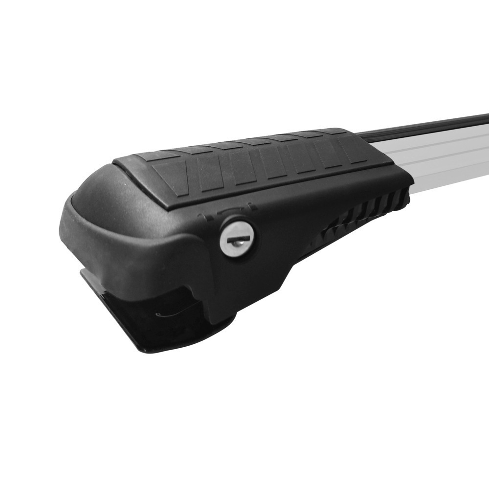 Багажник универсальный на рейлинги Lux Хантер с доп прижимами. фото 2