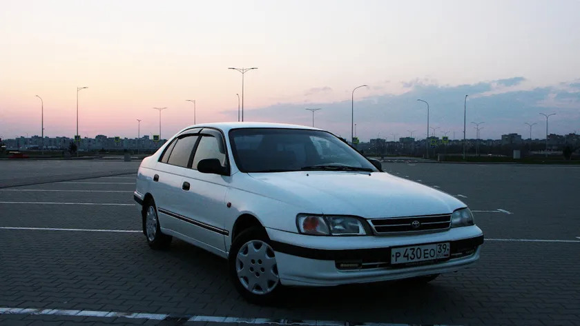 Дефлекторы Cobra Tuning для окон Toyota Carina E T19Х седан 1992-1997 фото 3