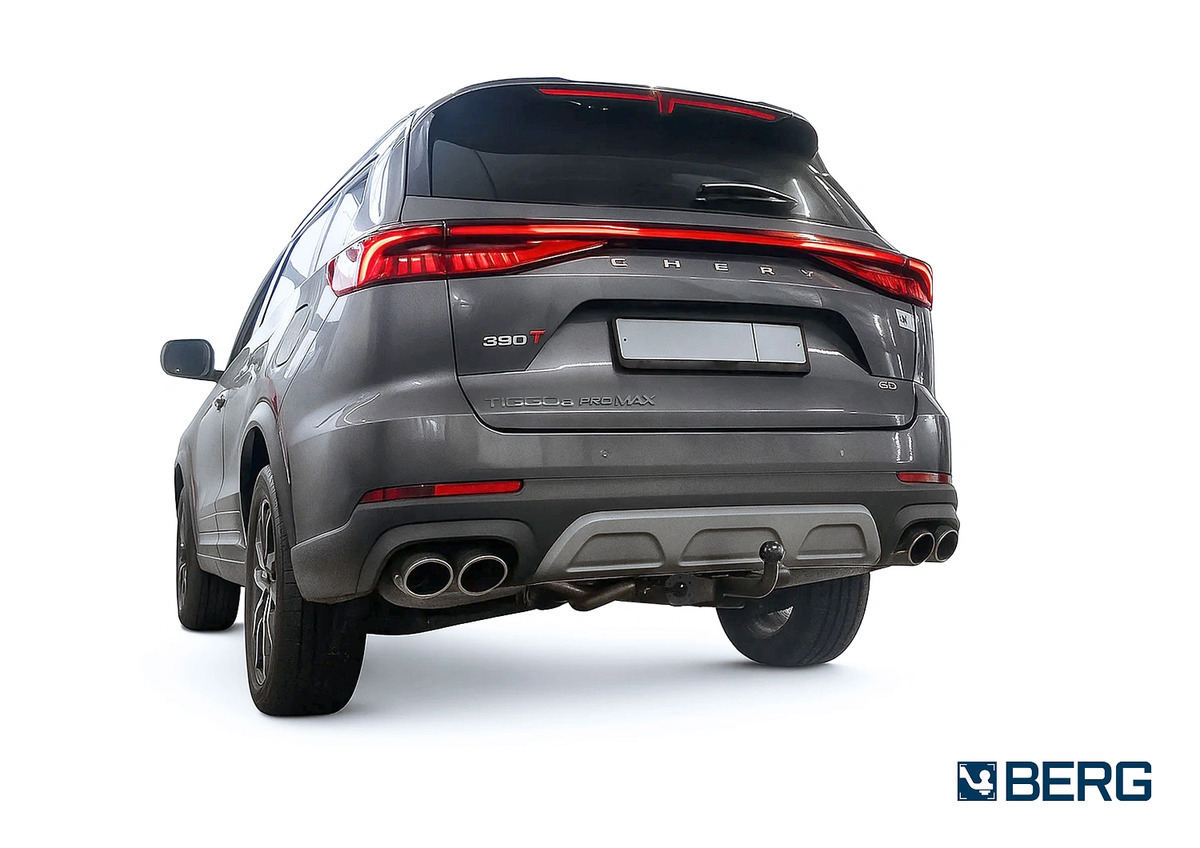 Фаркоп Berg для Chery Tiggo 8 Pro Max (Mk.I рест) 2023-  / Chery Tiggo 8 Pro 2020-2024 Шар А фото 3