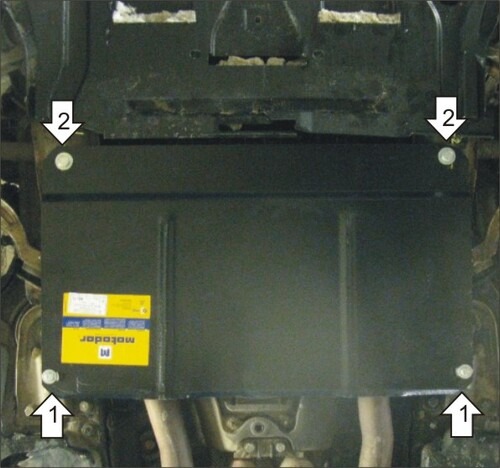 Защита Мотодор для КПП Audi A4 B5 1994-2002