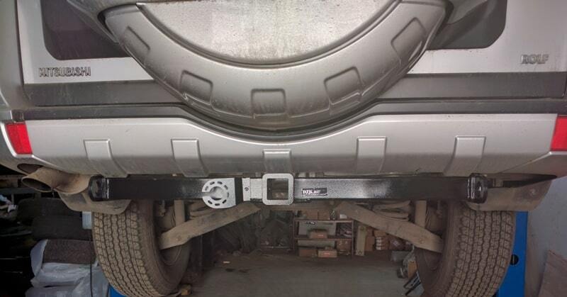 Быстросъёмный с системой антистук Бизон для Mitsubishi Pajero (Mk.III/Mk.IV) 2000-2020 Шар Е фото 6