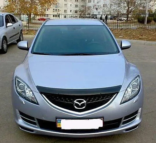 Дефлектор SIM для капота Mazda 6 II 2007-2012