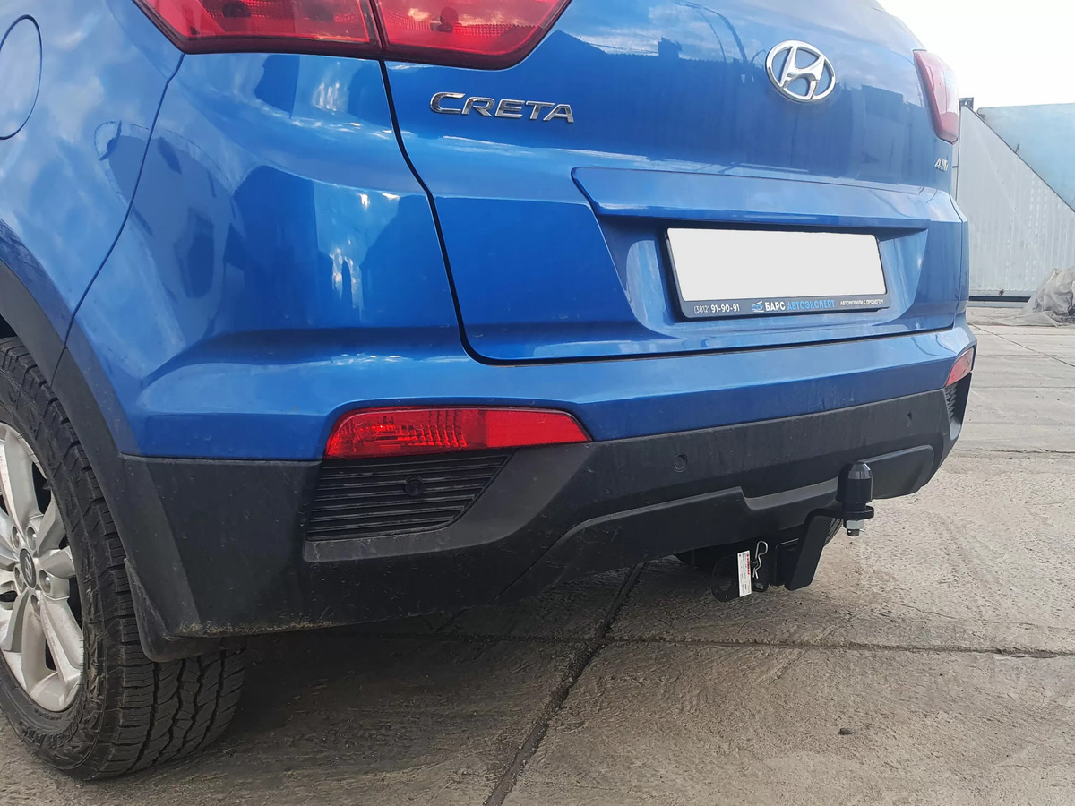 Быстросъёмный фаркоп УНИКАР для HYUNDAI CRETA (Mk.I/Mk.II) 2016- Шар Е фото 3