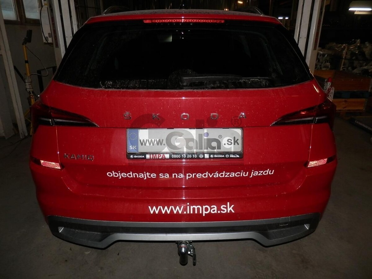 Фаркоп быстросъёмный GALIA  оцинкованный для Skoda Kamiq (Mk.I только с подготовкой под фаркоп) 2019- Шар С фото 3