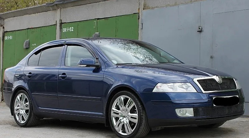 Дефлекторы Cobra Tuning для окон Skoda Octavia A5 2004-2013 фото 3