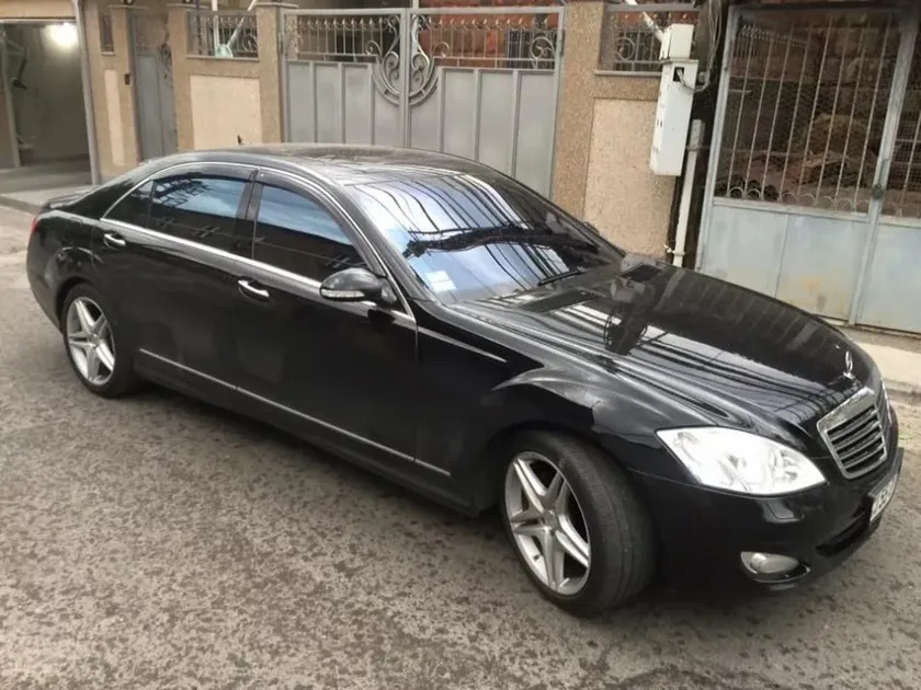 Дефлекторы Cobra Tuning для окон Mercedes-Benz S-Класс W221 длинная база 2005-2009