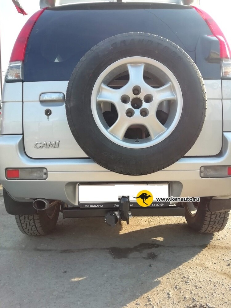 Фаркоп Halty для Toyota Cami J100 (Mk.I) 1999-2006 /  Daihatsu Terios J100 (Mk.I) 1997-2006 Шар А фото 3