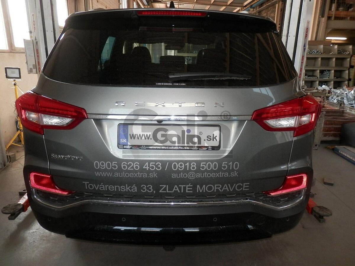 Оцинкованный фаркоп GALIA для SsangYong Rexton (Mk.IV в т.ч. дизель) 2017- Шар А фото 7