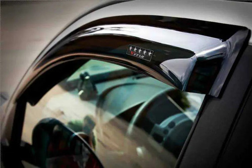 Дефлекторы V-Star для окон Nissan Tiida C11 xэтчбек 5-дв. 2004-2011