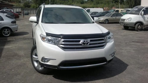 Дефлектор SIM для капота Toyota Highlander II 2010-2014