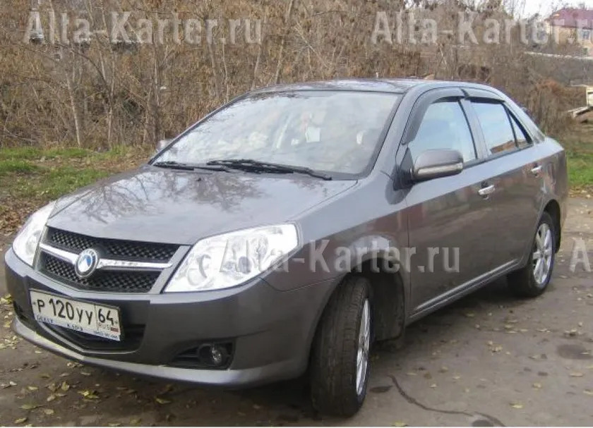 Дефлекторы Cobra Tuning для окон Geely MK седан 2008-2015 фото 2