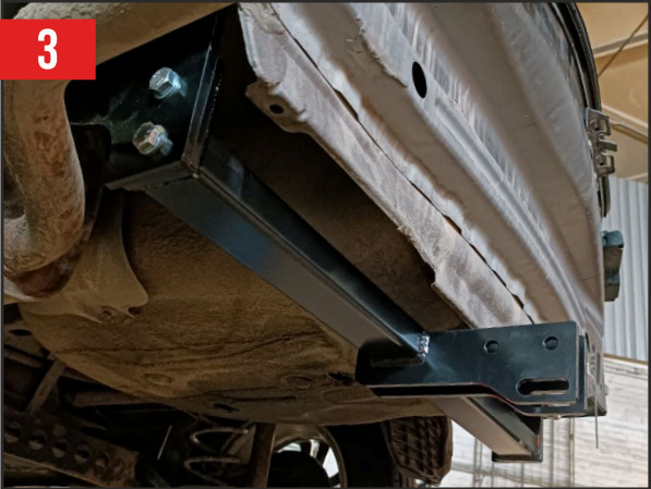 Фаркоп Sheriff для Chevrolet Cobalt (Mk.II) 2024- Шар А фото 3