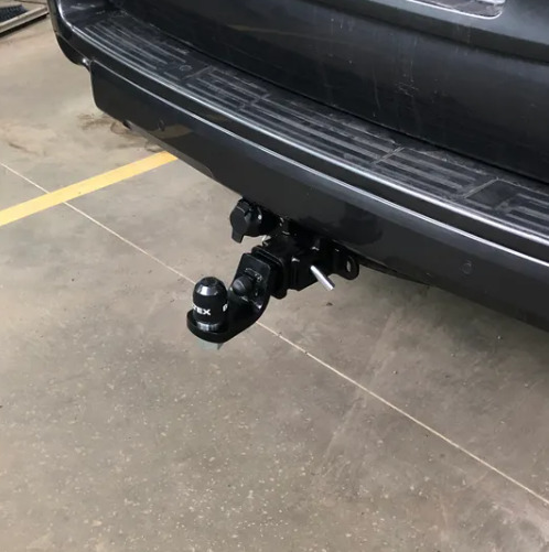 Фаркоп TowRus для Toyota Land Cruiser Prado J150 (Mk.IV) 2009-2023/ Toyota Land Cruiser Prado J120 (Mk.III) 2002-2009/ Lexus GX (Mk.I) 2003-2023 Шар Е (Система антистук) фото 2