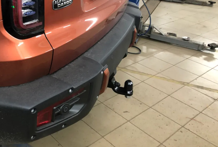 Фаркоп TowRus для Haval Dargo (Mk.I) 2022-/ Haval Dargo X (Mk.I) 2023- шар Е (система антистук) фото 5