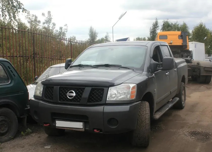 Дефлекторы Cobra Tuning для окон Nissan Titan 2004-2007