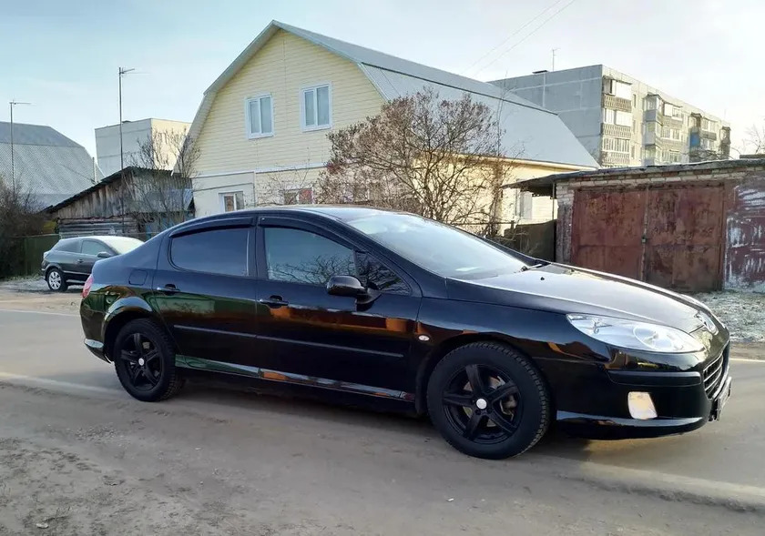 Дефлекторы Cobra Tuning для окон Peugeot 407 седан 2004-2010 фото 2