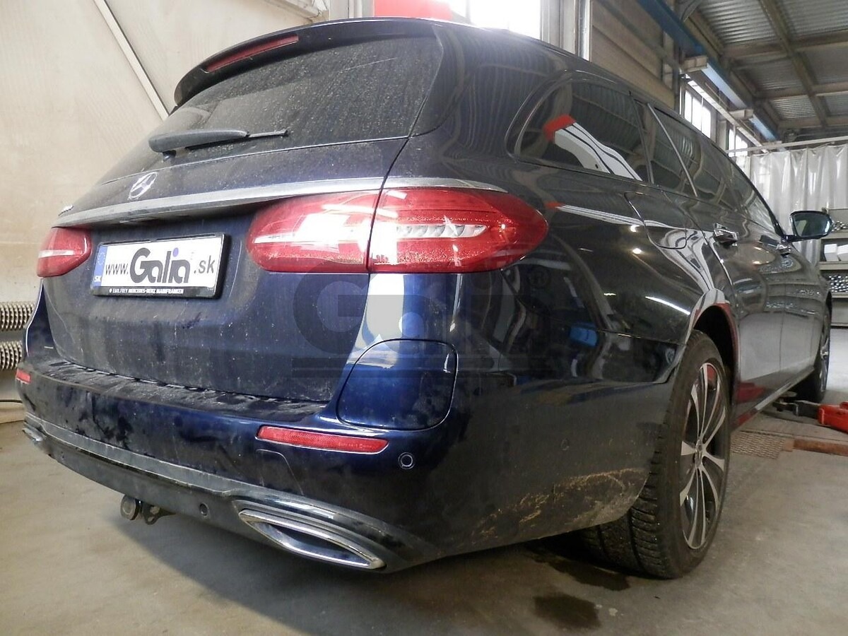 Быстросъёмный оцинкованный фаркоп  GALIA для Mercedes E-Class  w213/s213 (Mk.V седан/универсал) 2016-2023 Шар C фото 8