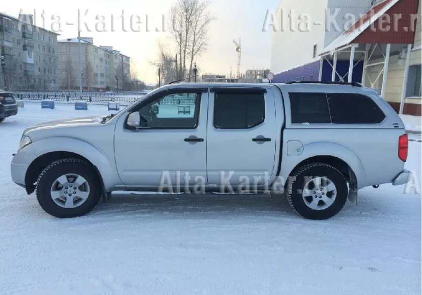 Дефлекторы Cobra Tuning для окон Nissan Navara D40 2005-2010 фото 2