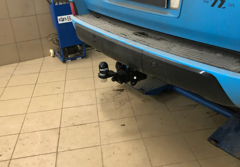 Фаркоп TowRus для Toyota Land Cruiser 200 (Mk.XI) 2007-2021/ Lexus LX (Mk. II, Mk.III) 2007-2022 шар Е (система антистук) фото 5