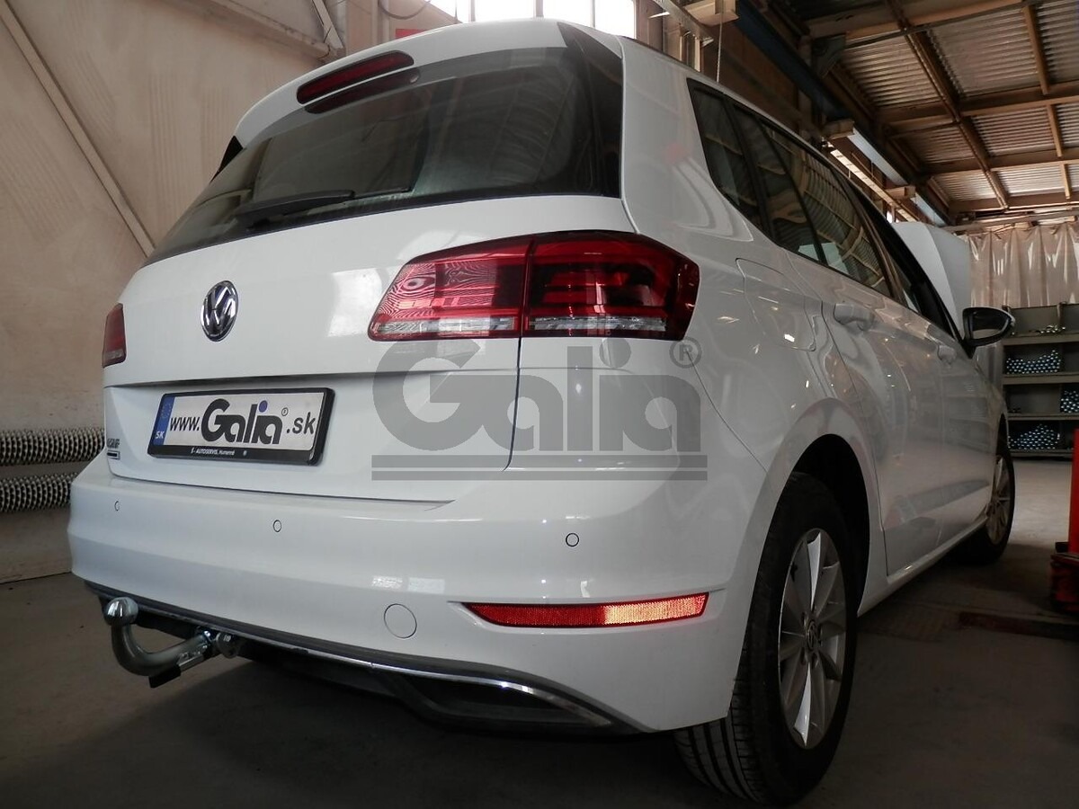 Фаркоп GALIA для оцинкованный Skoda Octavia седан/универсал 2013-2020/ Octavia IV седан/универсал 2020-/ Volkswagen Golf VII Sportsvan рестайлинг 2018-2020/ Volkswagen T-Roc 2017- шар C фото 4