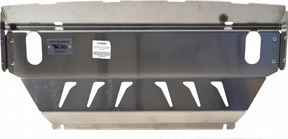 Защита алюминиевая АВС-Дизайн для радиатора Mitsubishi Pajero IV 2006-2022