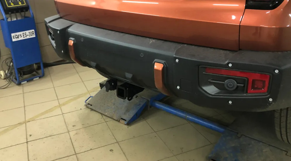 Фаркоп TowRus для Haval Dargo (Mk.I) 2022-/ Haval Dargo X (Mk.I) 2023- шар Е (система антистук) фото 4