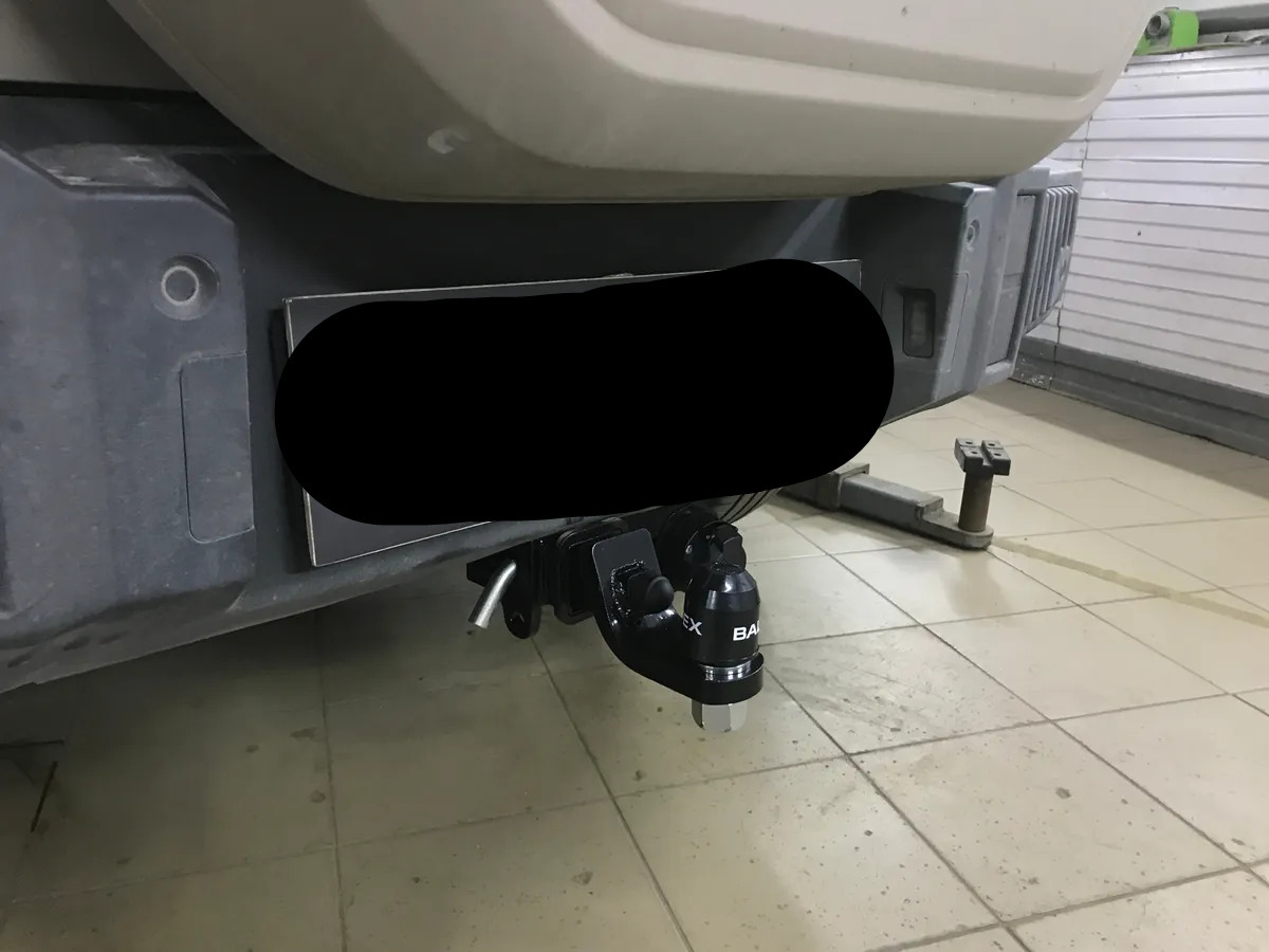 Быстросъёмный фаркоп TowRus для Jetour T2 (Mk.I) 2024- / Jetour Traveller (Mk.I) 2023- Шар Е с антистуком фото 3