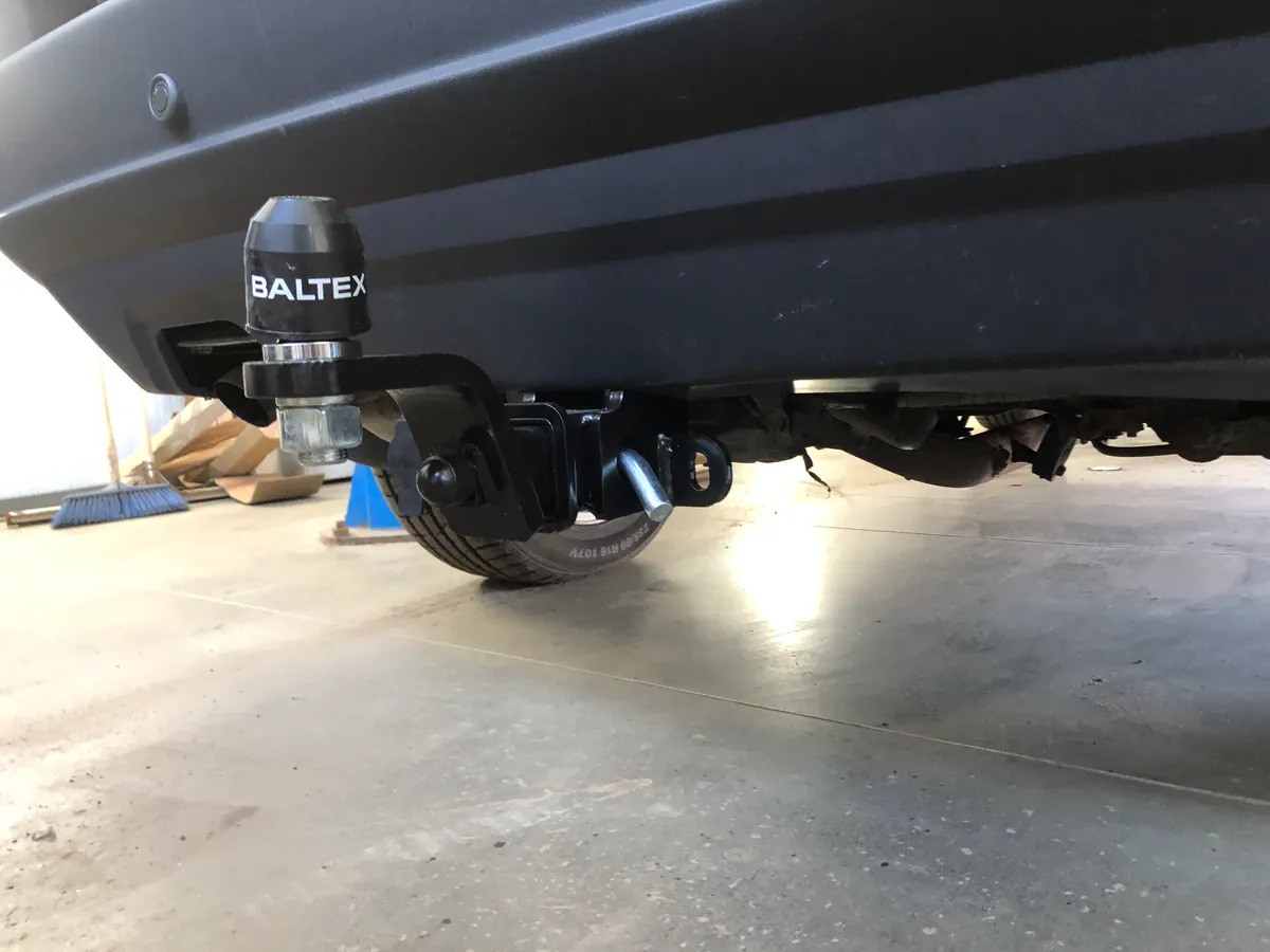 Быстросъёмный фаркоп TowRus для Volvo XC90 С (Mk.I) 2002-2014 Шар Е с антистуком фото 5