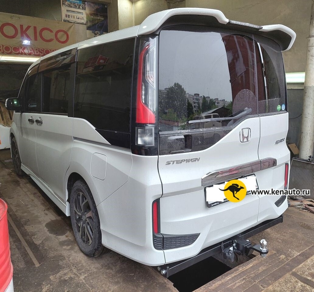Фаркоп Halty для  Honda Stepwagon RP1, RP2, RP3, RP4, RP5 (Mk.V +Spada  +Hybrid) 2015-2022 Шар Е фото 5