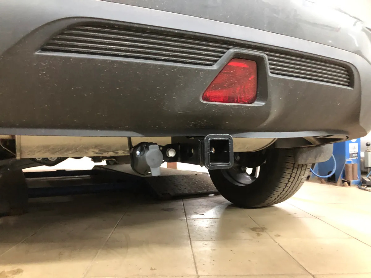 Быстросъёмный фаркоп TowRus для Changan UNI-S (Mk.I) 2024- /  Changan CS55 Plus (Mk.I)  2021- Шар Е с антистуком фото 5