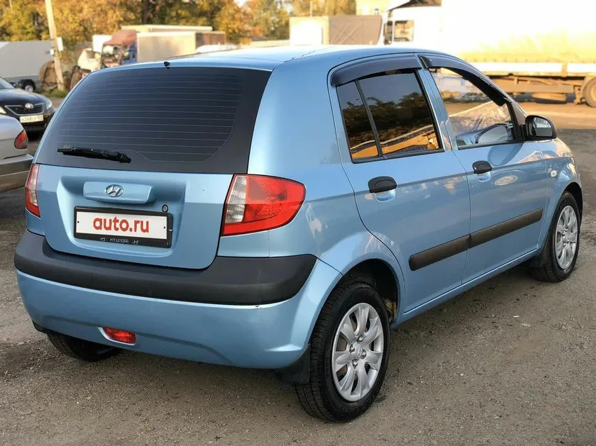 Дефлекторы Cobra Tuning для окон Hyundai Getz 5-дв. 2002-2011 фото 3