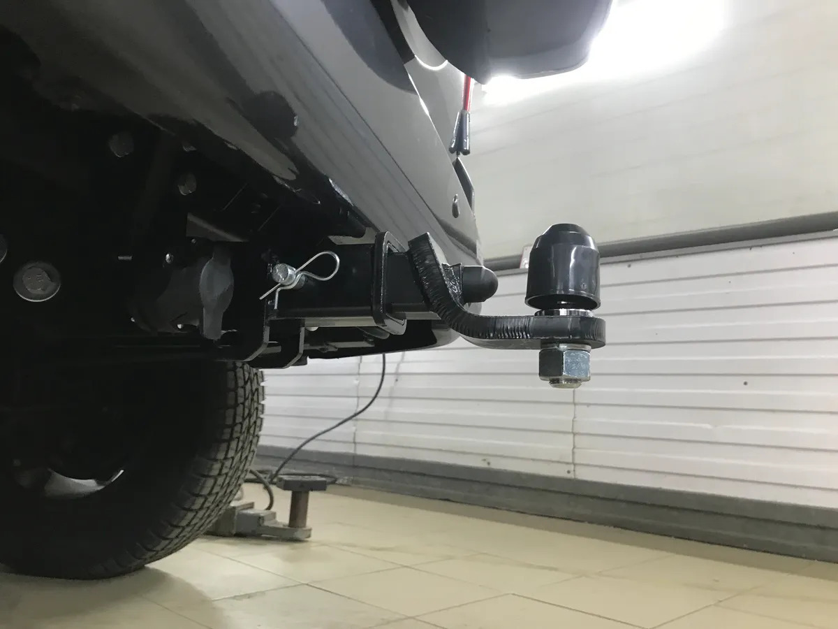 Быстросъёмный фаркоп TowRus для УАЗ Patriot 2015- Шар Е фото 2