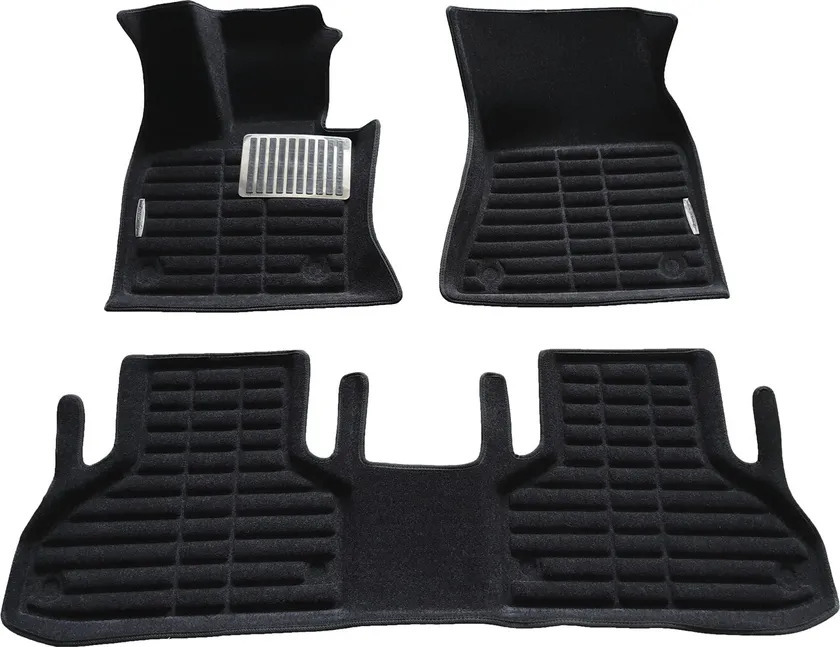 Коврики текстильные 3D Pradar для салона BMW X5 F15 2013-2019 Черные