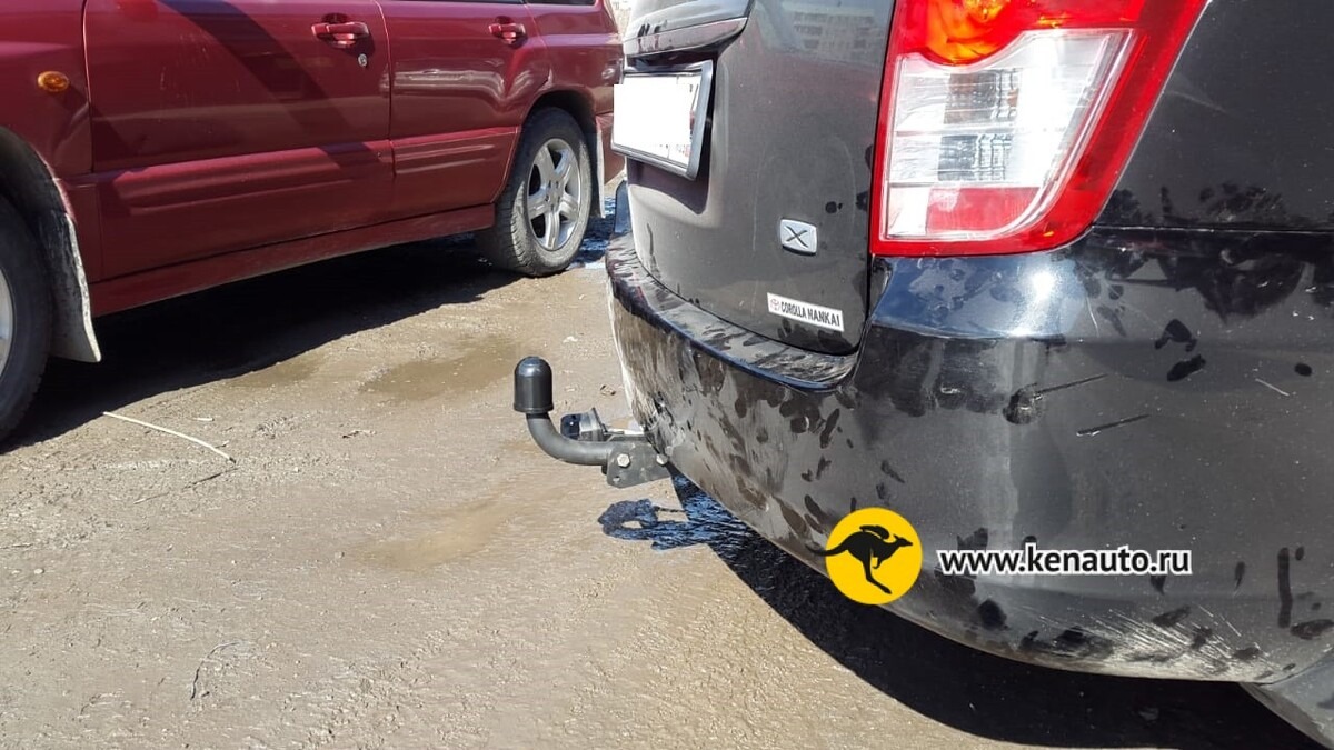 Фаркоп Halty для Toyota Fielder E140 (Mk.II) 2006-2012 шар А фото 4