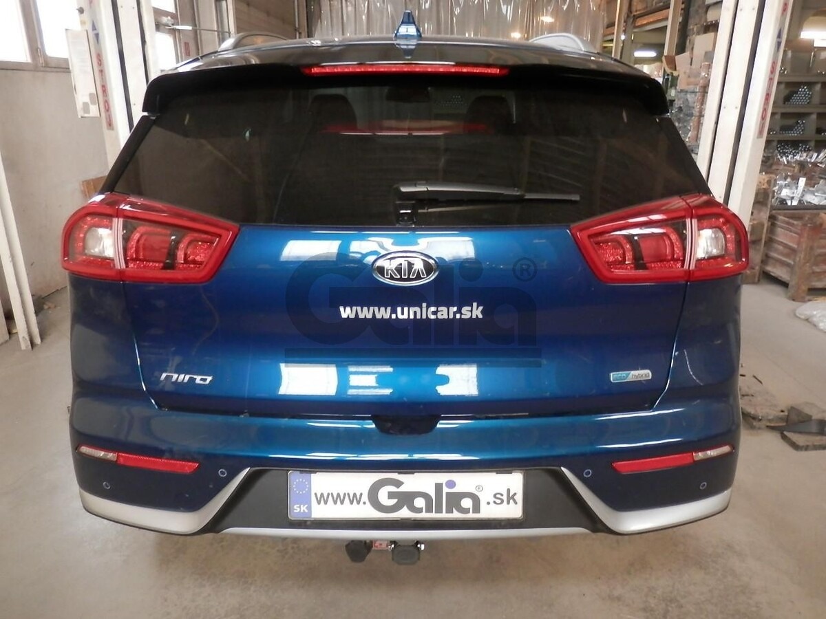 Оцинкованный фаркоп  GALIA для  Kia Niro DE (MK.I) 2016-2021 Шар А фото 3