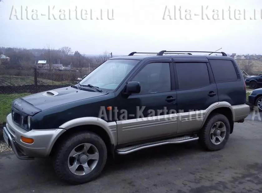 Дефлекторы Cobra Tuning для окон Nissan Terrano II R20 рестайлинг 5-дв. 1996-2006