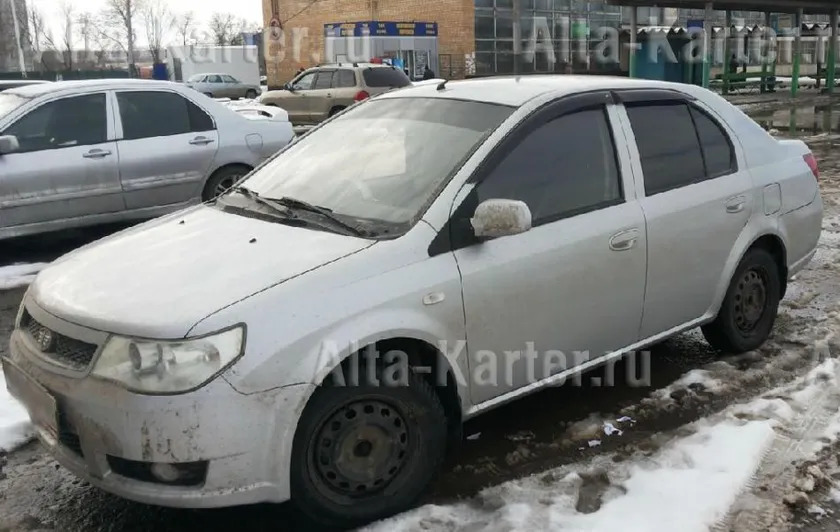 Дефлекторы Cobra Tuning для окон FAW Vita седан 2007-2022 фото 2