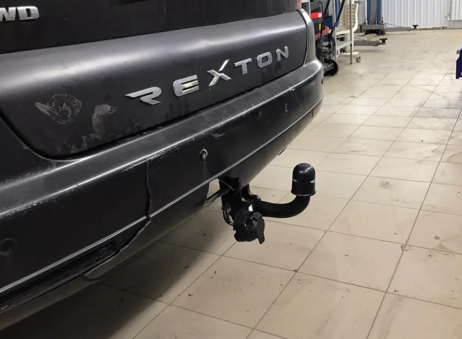 Фаркоп Steinhof для SsangYong Rexton Y250 (Mk.II), кроме версии с парктрониками 2006-2013 шар А фото 2